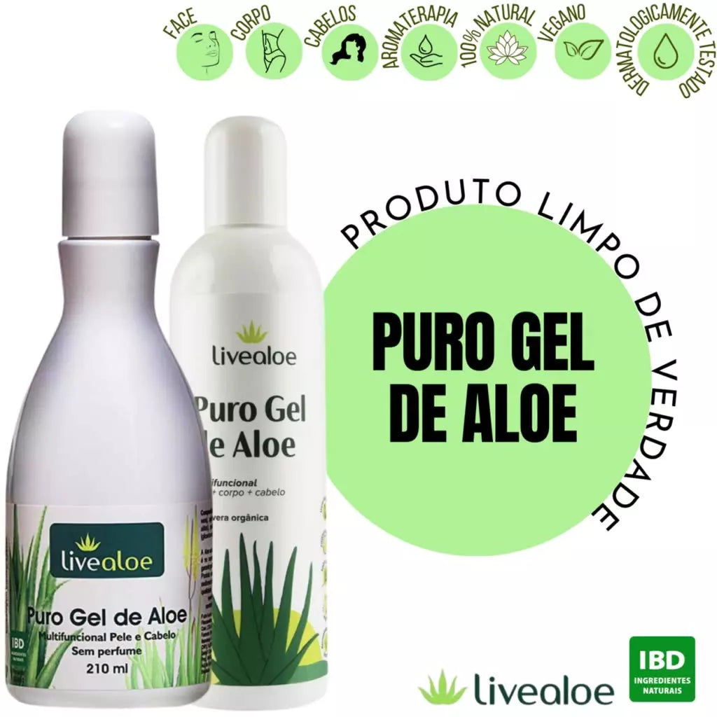 Puro Gel Livealoe Aloe Vera