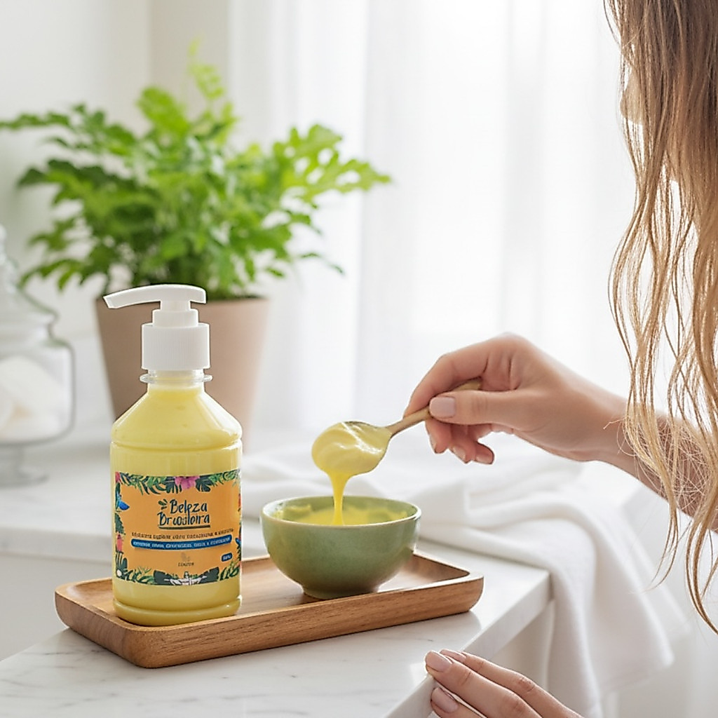 Máscara Capilar Ultra Hidratante & Nutritiva | Beleza Brasileira