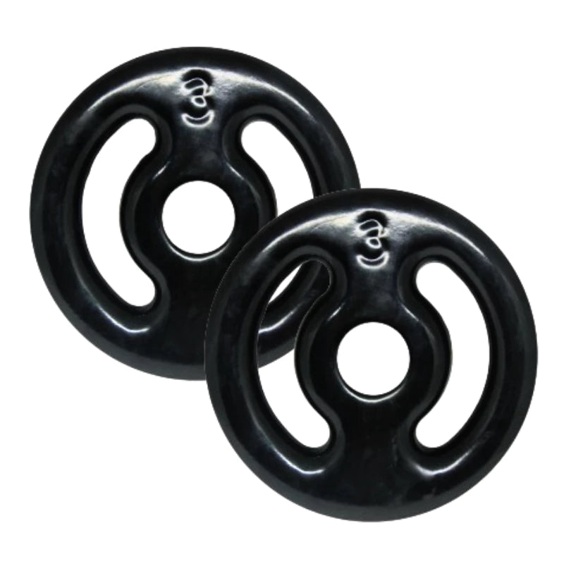 Par de Anilha Emborrachada - 1 Kg a 5 Kg