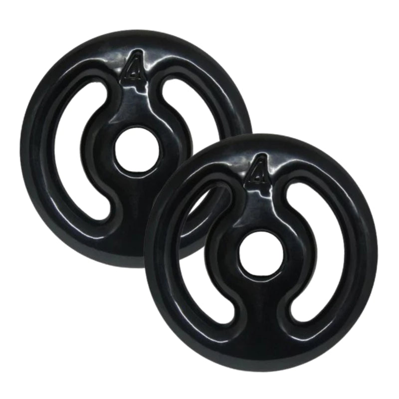 Par de Anilha Emborrachada - 1 Kg a 5 Kg