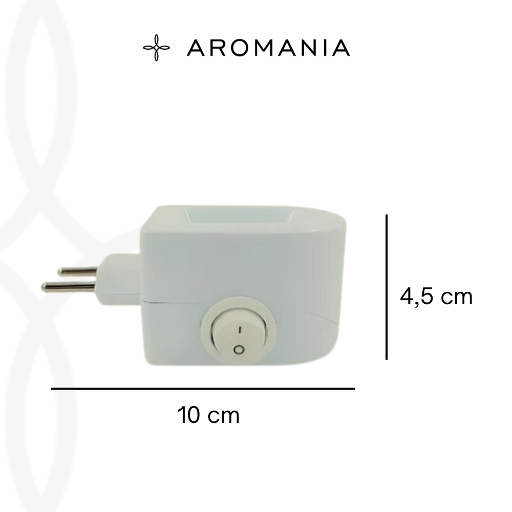 Kit Difusor Elétrico de Aromas Bivolt + 3 Essências Concentradas 15ml - Escolha a Sua