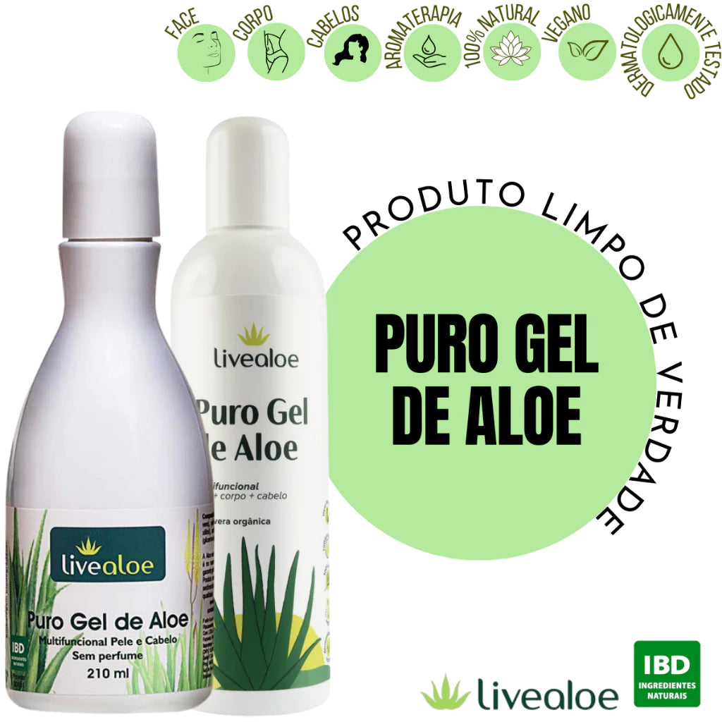 Puro Gel Livealoe Aloe Vera