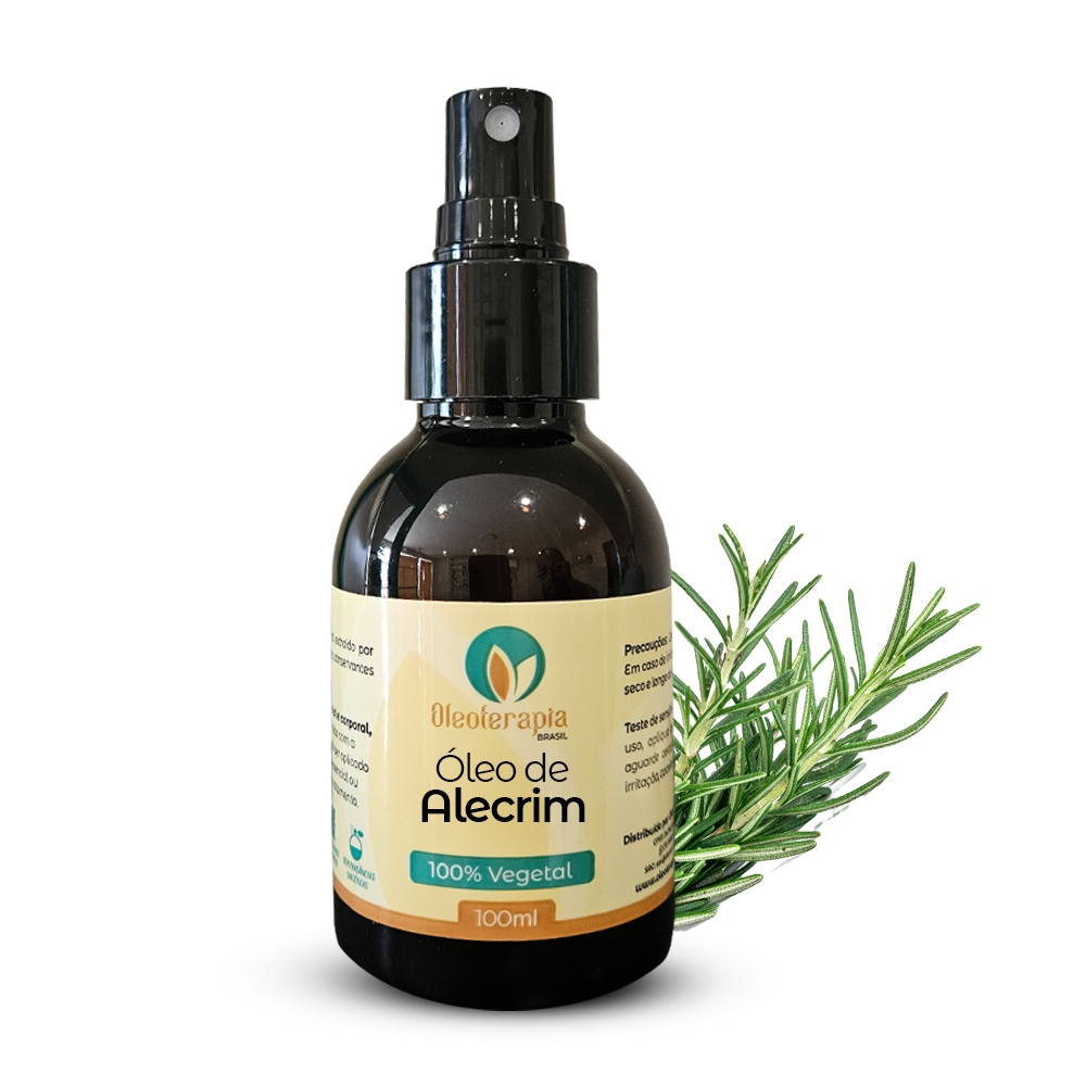 Óleo de Alecrim - 100% natural uso capilar e corporal