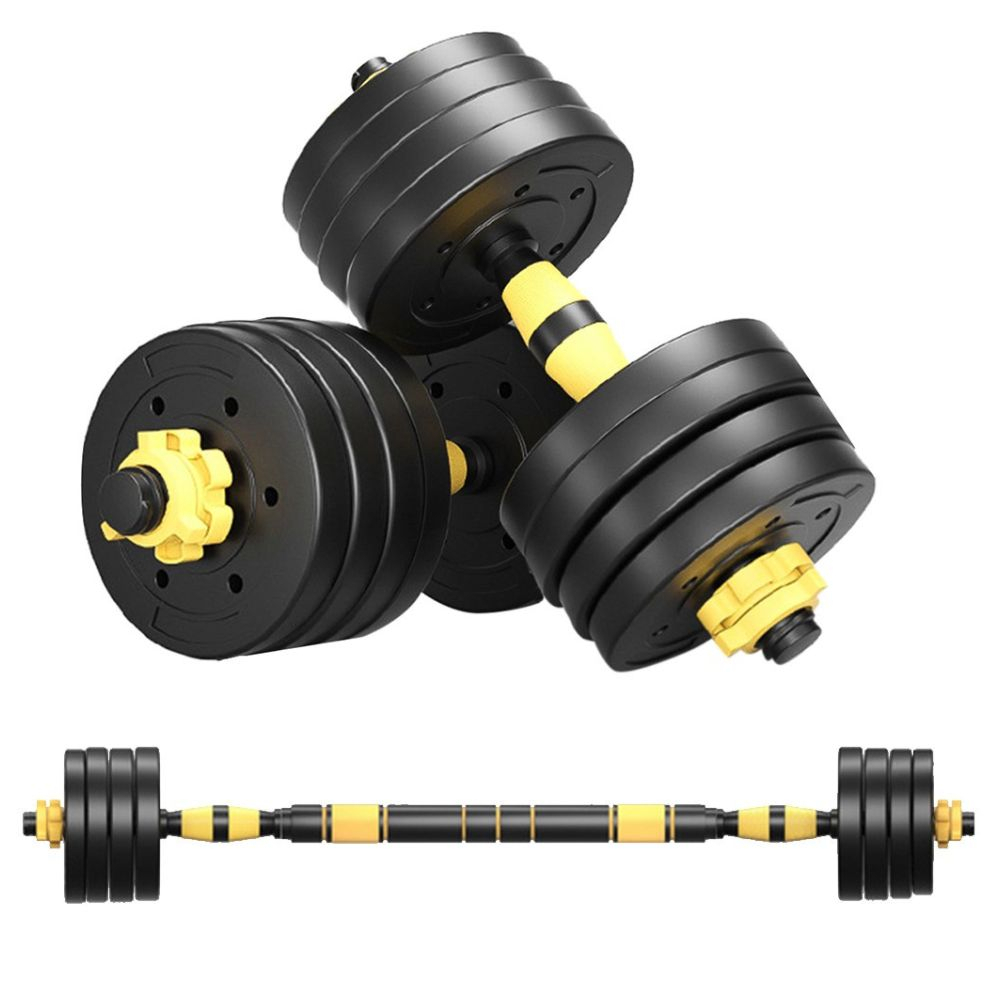 Kit de Halteres Treino 20 Kg Bonafit 3 em 1 Musculação Ajustável Segurança e Durabilidade + Ebook
