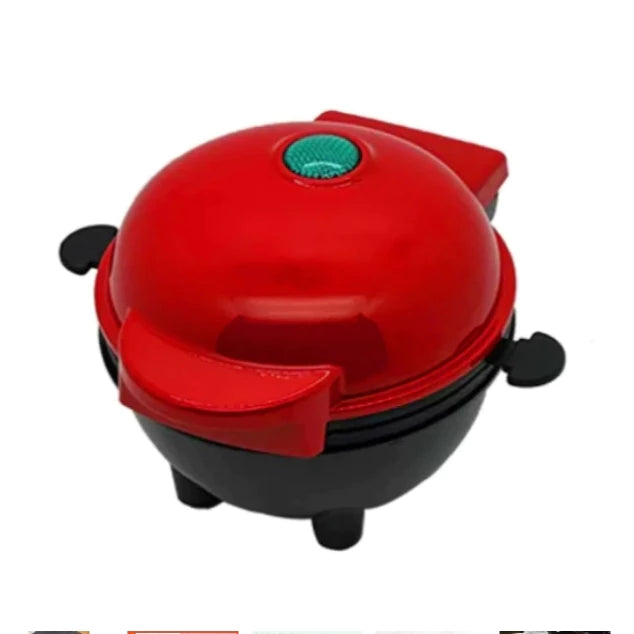 220v Mini Máquina Elétrica para Assar Bolos Antiaderente - Faz Quiche, Ovos e Bolos   4 Cor