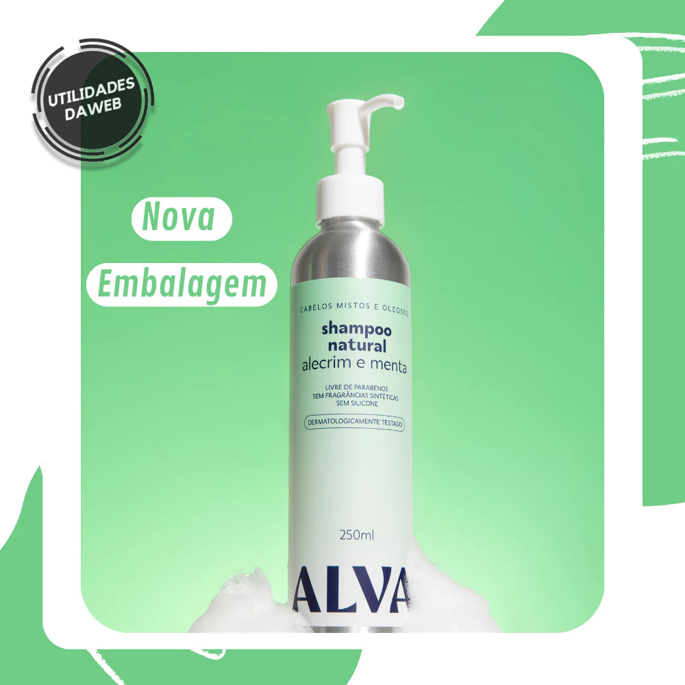 Shampoo / Condicionador Alva Care Vegano 250ml