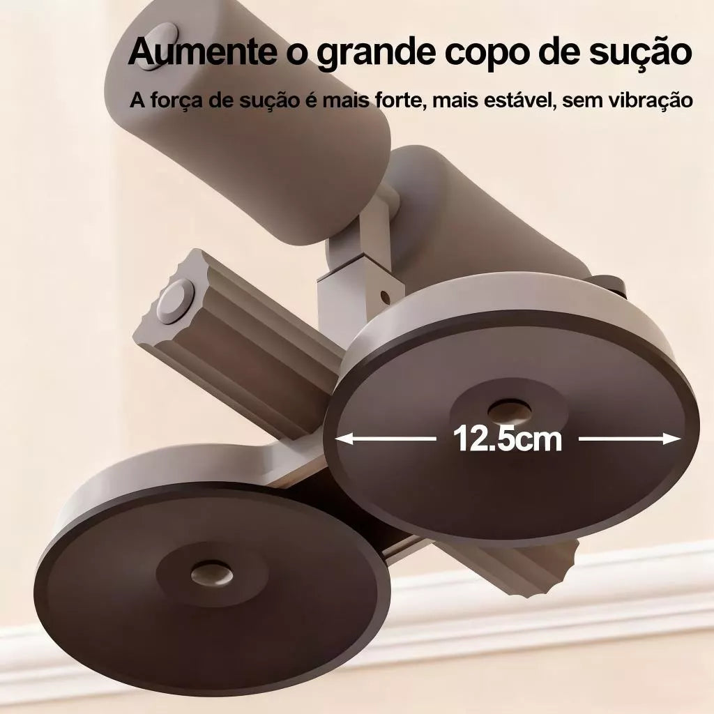 HEROI Equipamento auxiliar de abdominais fitness unissex muscular abdominal dispositivo de pé fixo