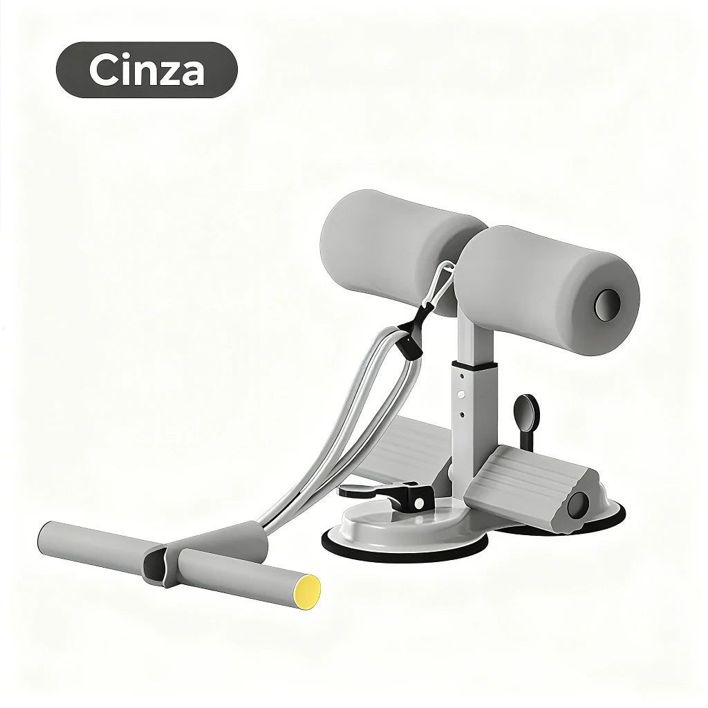 HEROI Equipamento auxiliar de abdominais fitness unissex muscular abdominal dispositivo de pé fixo