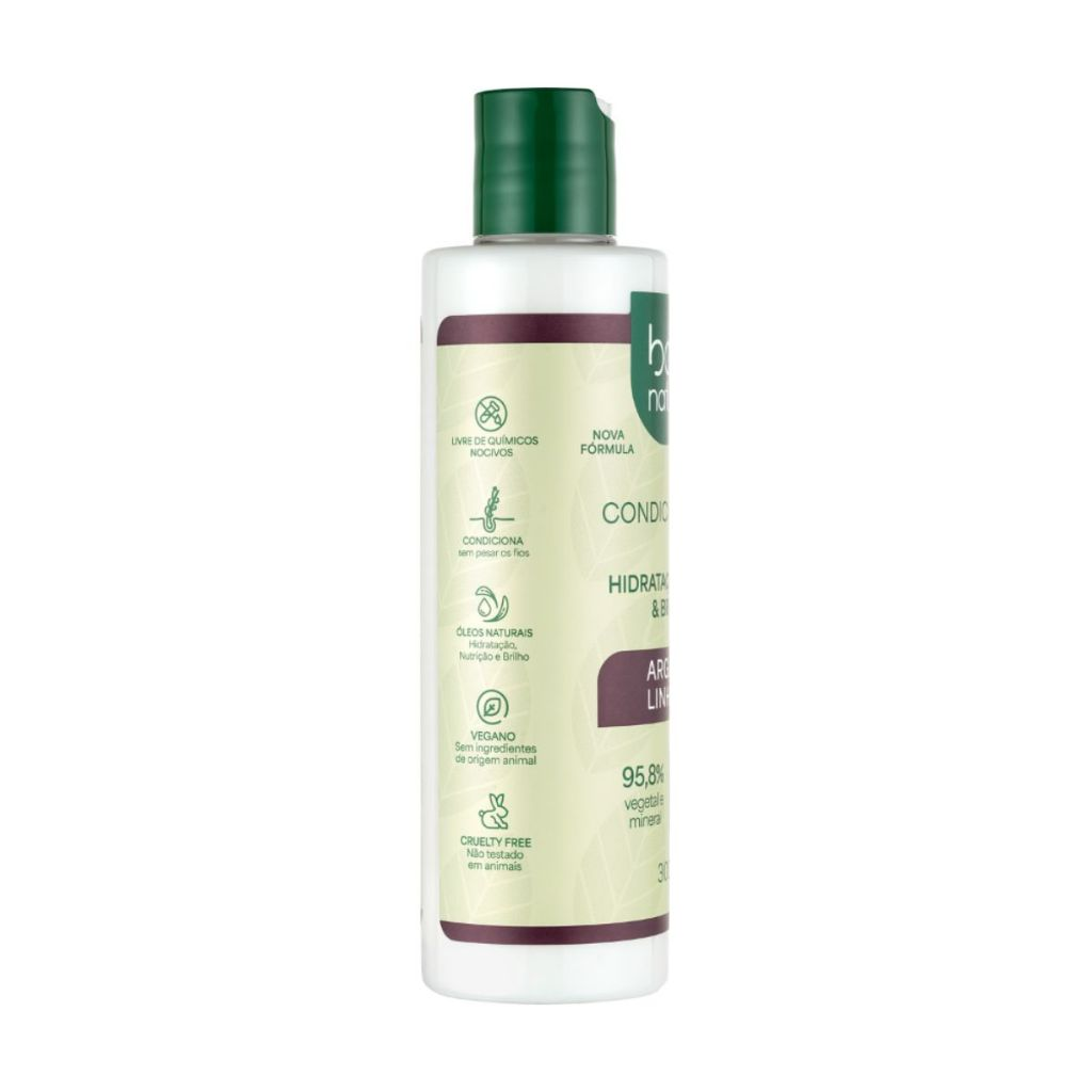 Condicionador Argan e Linhaça 300ml - Boni Natural