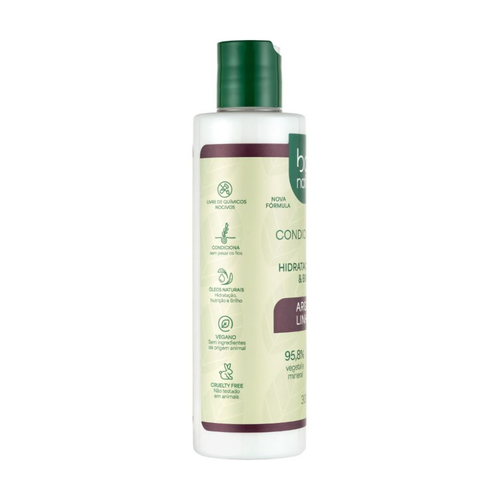 Condicionador Argan e Linhaça 300ml - Boni Natural
