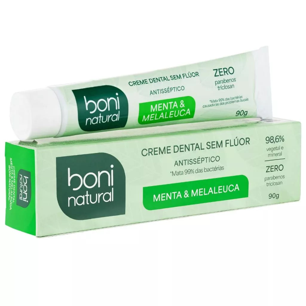 Pasta de Dente Boni Natural - Menta e Melaleuca