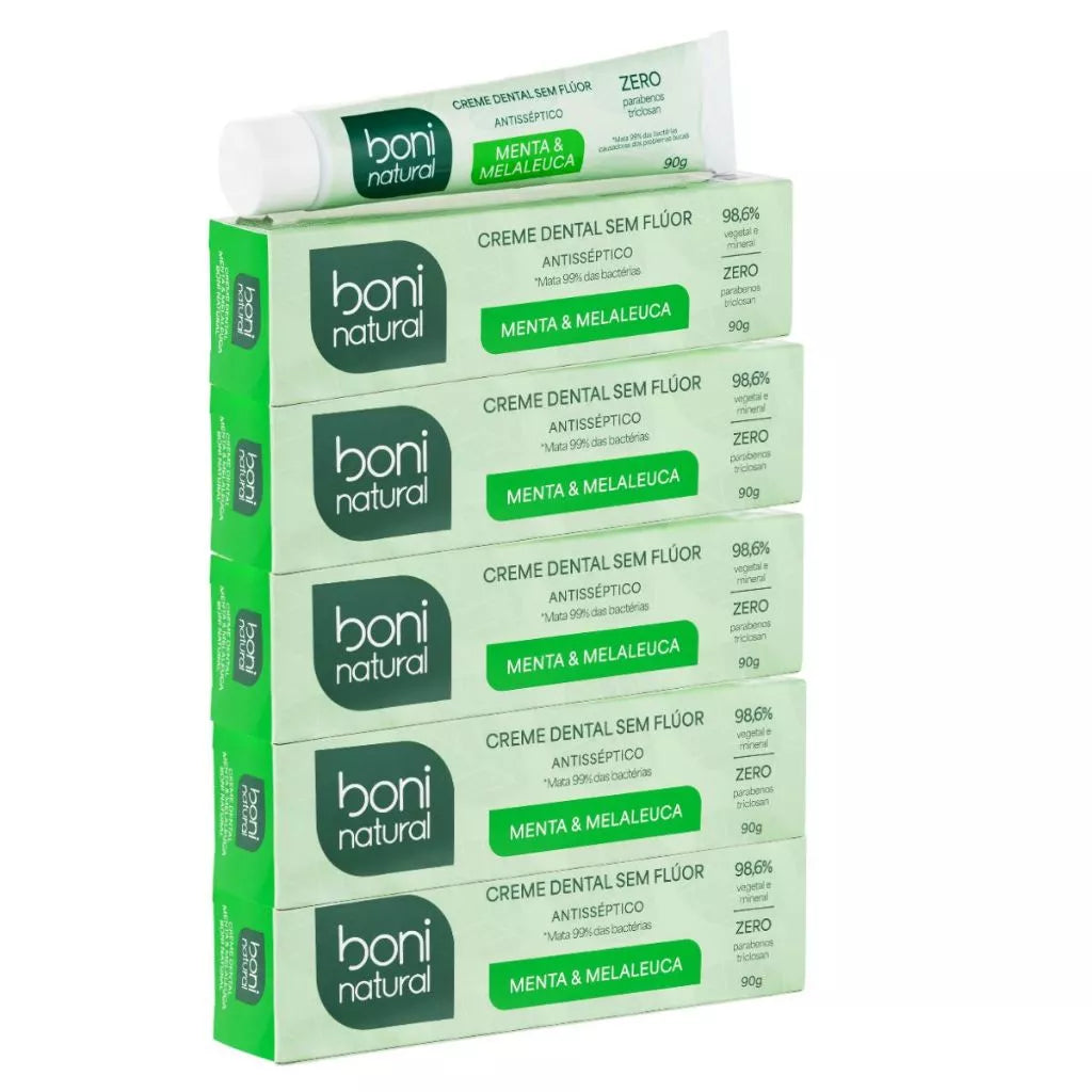 Pasta de Dente Boni Natural - Menta e Melaleuca