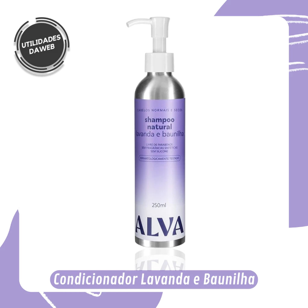 Shampoo / Condicionador Alva Care Vegano 250ml