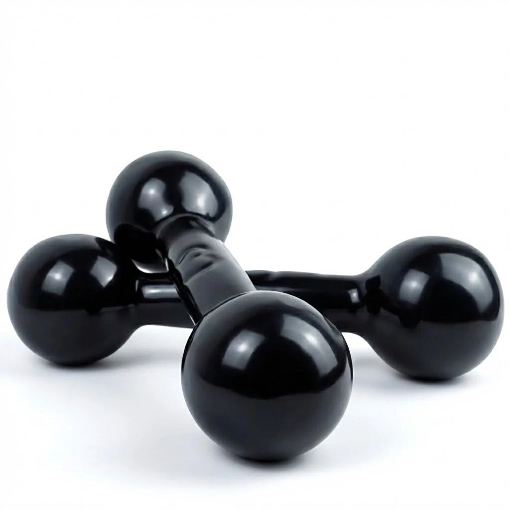 Par de Halter Emborrachado