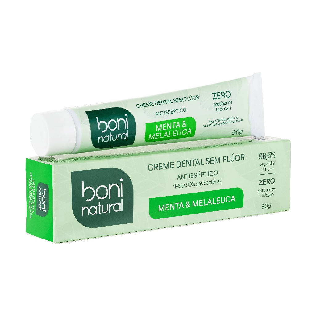 Creme Dental - Menta e Melaleuca