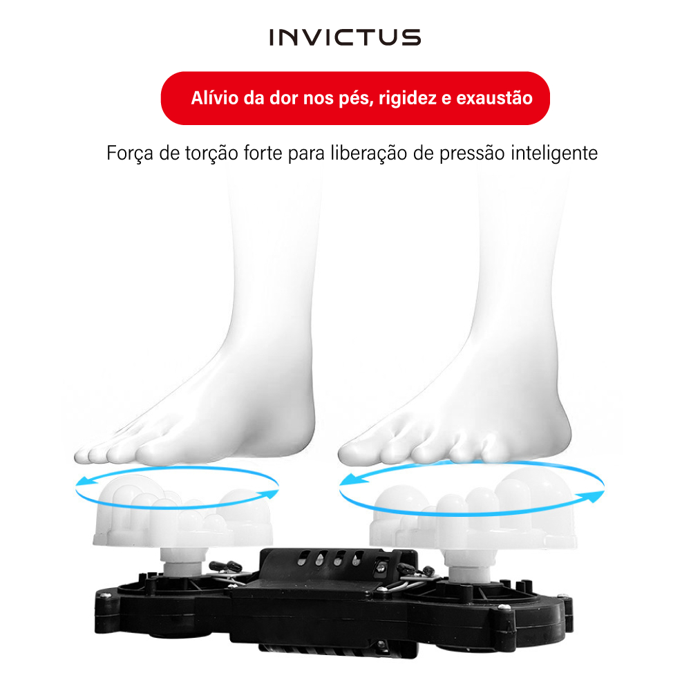 Massageador Elétrico De Pé Massagem Relaxante Terapêutica Anti Stress Linha Premium