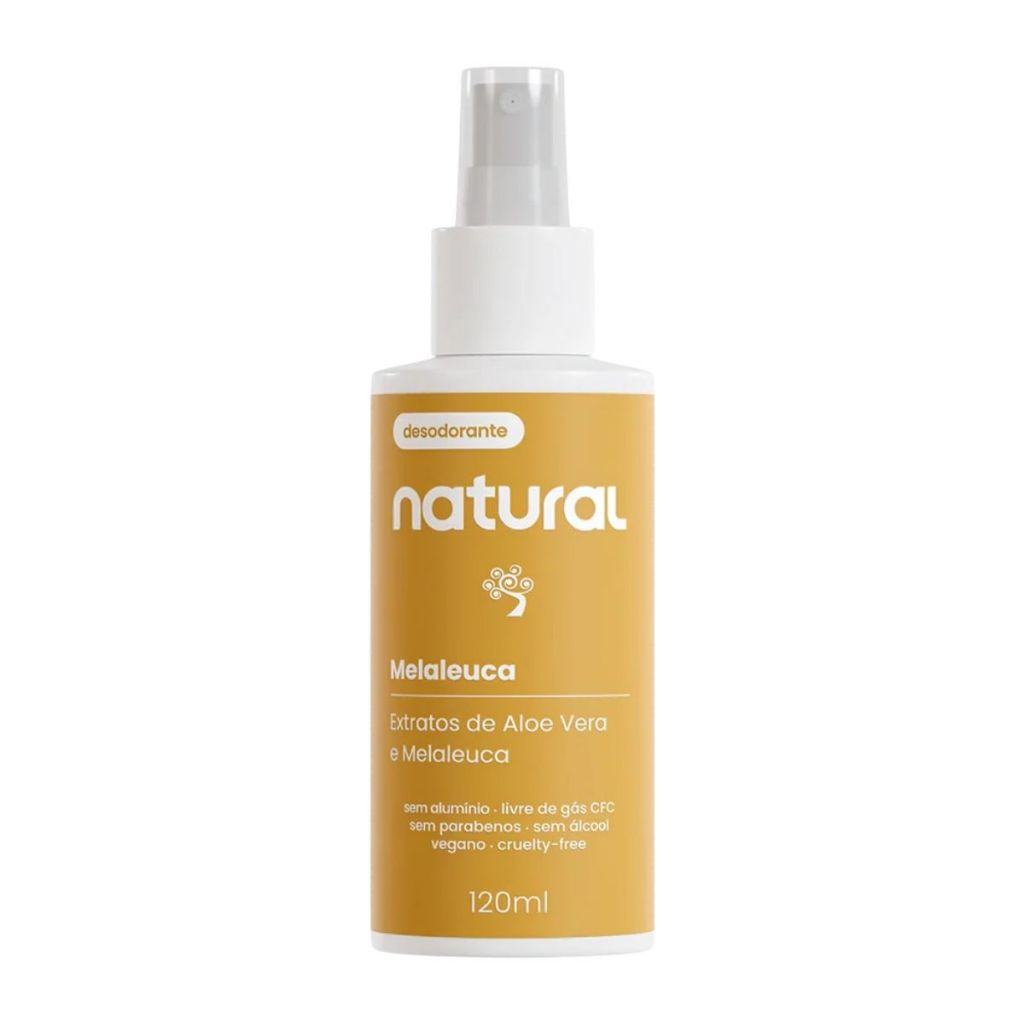 Desodorante Spray - Melaleuca E Aloe Vera 120ml
