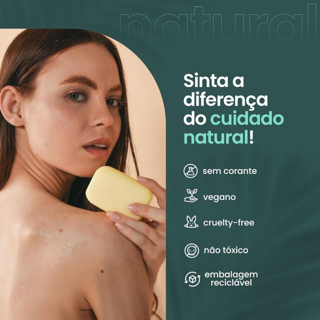 Kit 10 Sabonete de Camomila 80g - Orgânico Natural