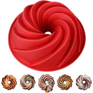 Molde Retangular de Silicone para Bolos, Biscoitos e Chocolate com 9 Furos