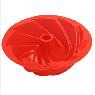 Molde Retangular de Silicone para Bolos, Biscoitos e Chocolate com 9 Furos