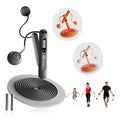 Corda De Pular Sem Fio e Com Fio Com Rolamento 4 Modos Peso Ajustável Treino em Casa Exercício