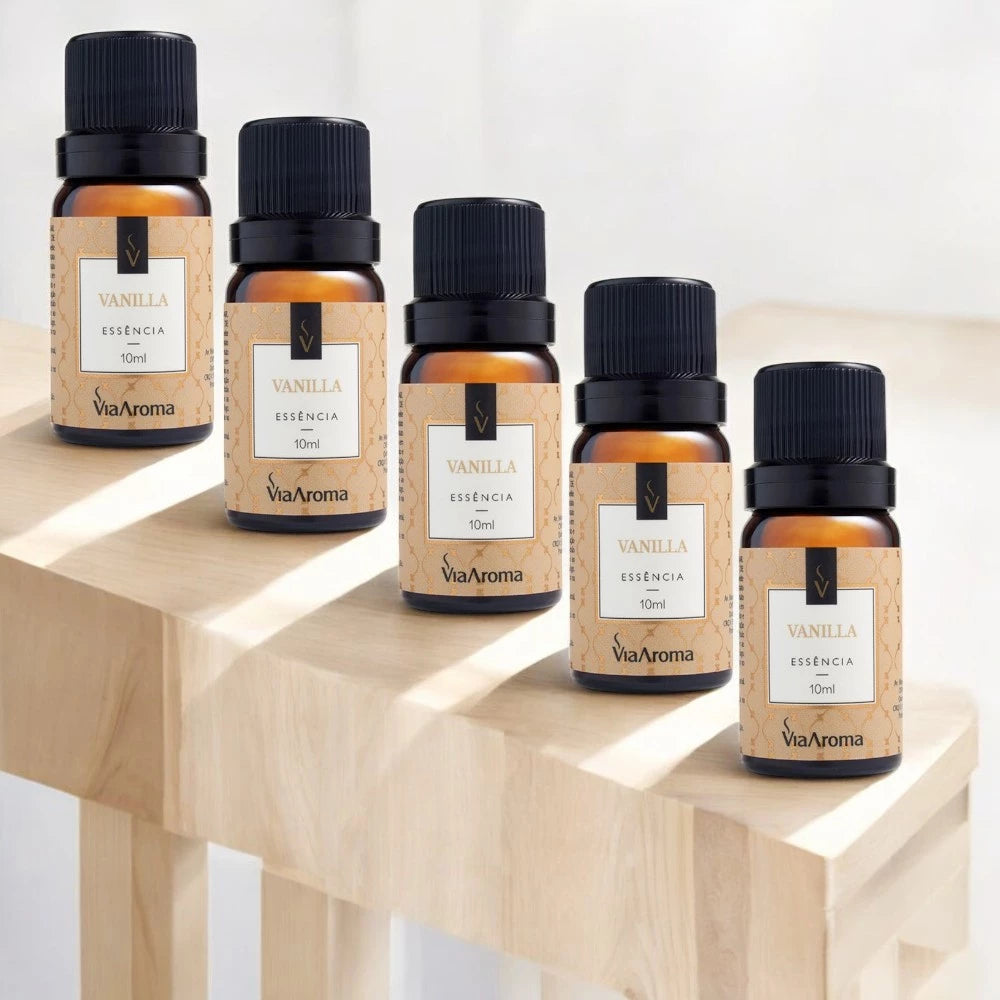 Kit 5 Essências aroma Vanilla