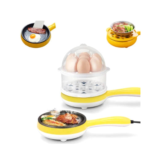 Fogão de Ovo Elétrico de Ovo para 14 Ovos Omeletes Mexidos Vapor Máquina de Cozinhar Ovo Cozido 110V e 220V