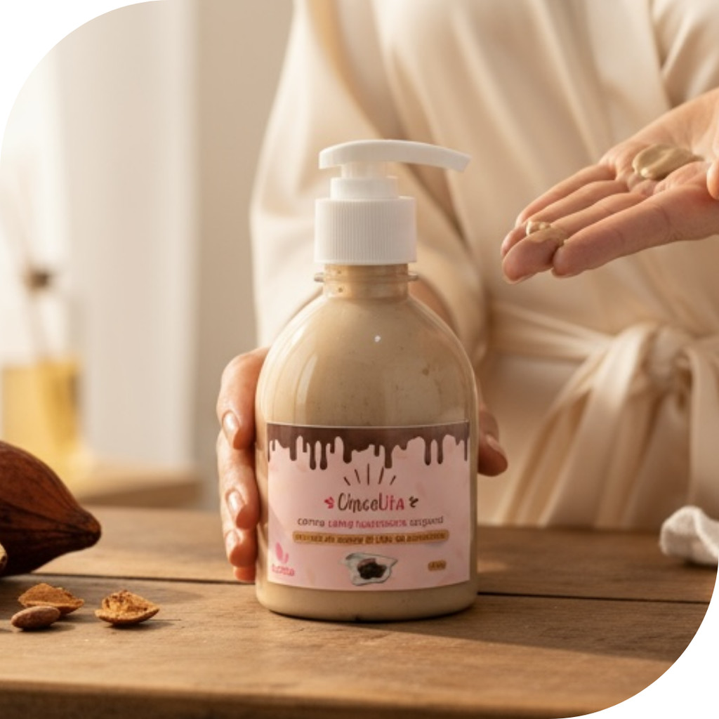 Creme Ultra Hidratante Corporal | Chocolita | Artesanal | 240 ml