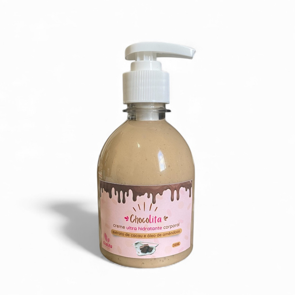 Creme Ultra Hidratante Corporal | Chocolita | Artesanal | 240 ml