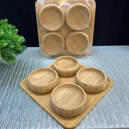 Petisqueira de Bambu - Kit