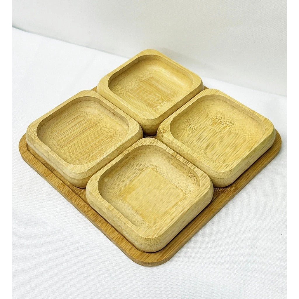 Petisqueira de Bambu - Kit