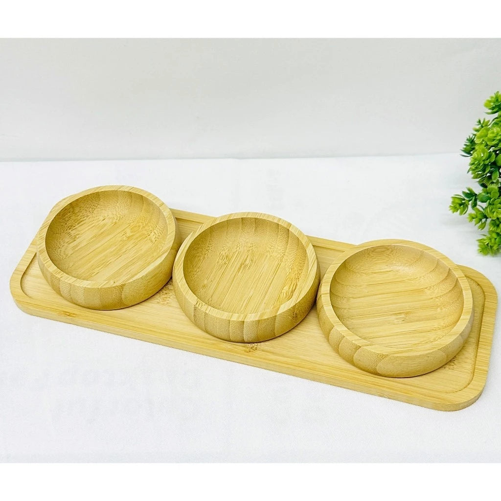 Petisqueira de Bambu - Kit