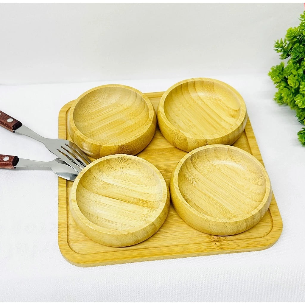 Petisqueira de Bambu - Kit