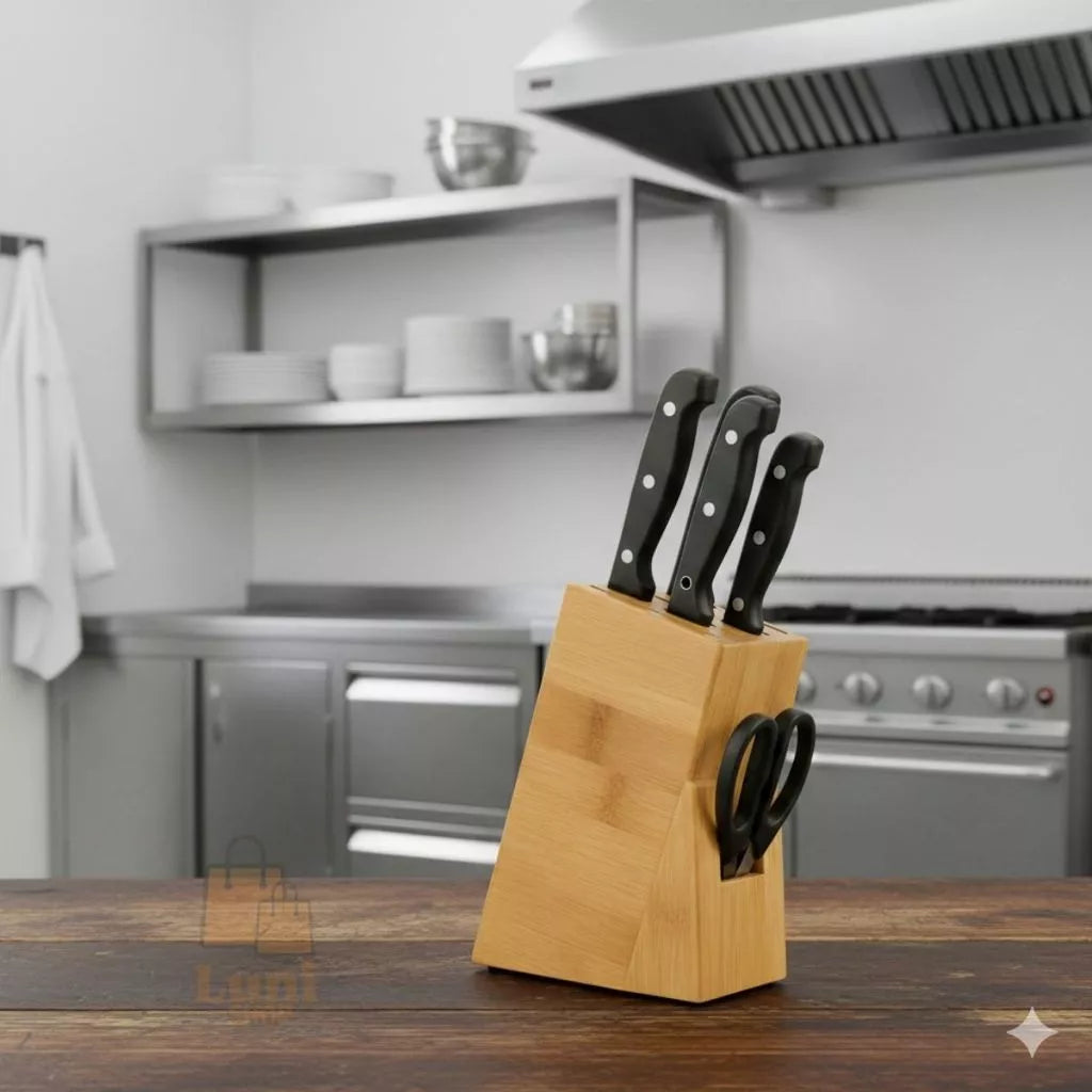 Porta Facas de Bambu